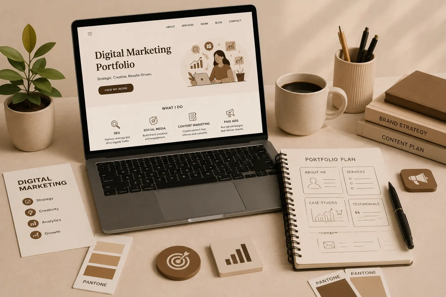 Beginner's Guide to Building a Digital Marketing Portfolio by a Digital Marketing Expert in Dammam