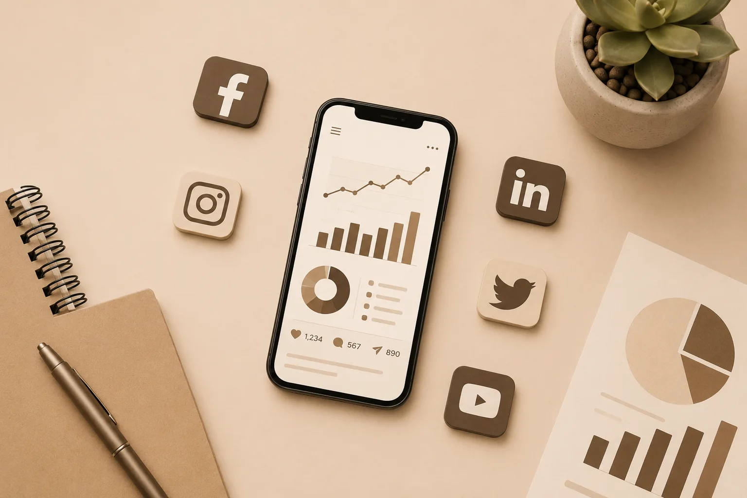 Social media marketing strategies by a Freelance Digital Marketer in Dammam