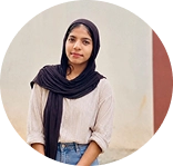 Testimonial from Sinsila about working with a Freelance Digital Marketer in Dammam